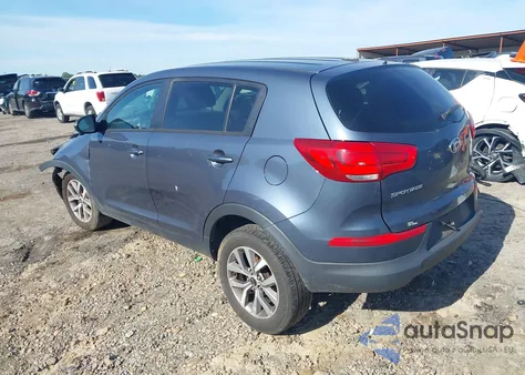 2016 Kia Sportage Lx из США, поврежденный, VIN KNDPB3AC2G7820469